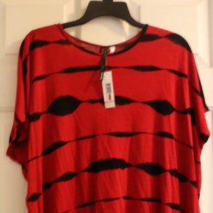 Kenzie Red and Black Stripped